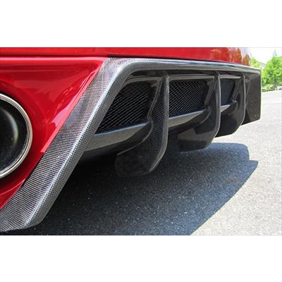 R35GTR中期型リアディフューザー GT-R 【M's】日産 R35 (中期/後期) AIMGAIN GT type2 リア