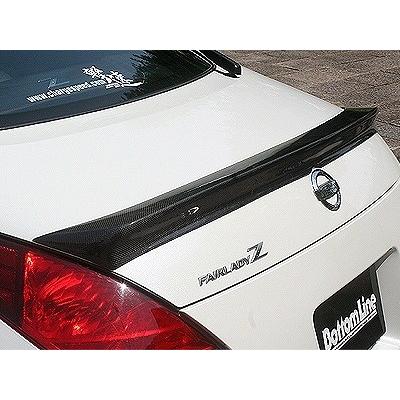 Z33 リアスポイラー （FRP製） 塗装済み : エアロ.カスタムパーツの