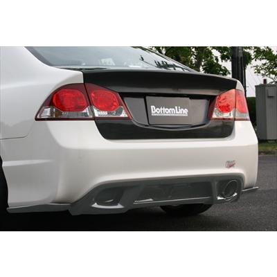 CIVIC TYPE-R FD2 リアディフューザー カーボン製 クリア塗装済み