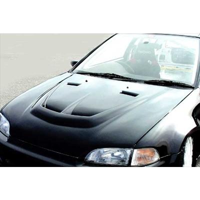 CIVIC EG4-6 ボンネット（FRP） 3Dr用（ダクト付） 塗装取付込 