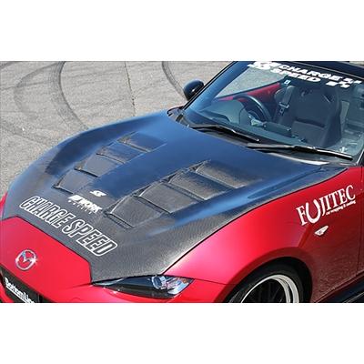 ロードスター ND5RC ボンネット(ダクト付) カーボン製 : エアロ