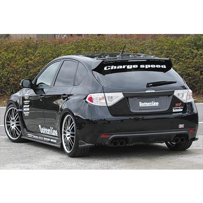 インプレッサ STI GRB リアボトムライン TYPE-1 カーボン製 取付込