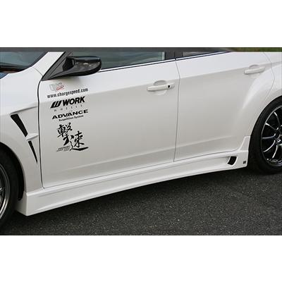 インプレッサ WRX STI GVB C型 4door サイドステップ : エアロ