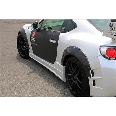 BRZ ZC6 TYPE-1専用 オーバーフェンダー フロント/リアセット カーボン
