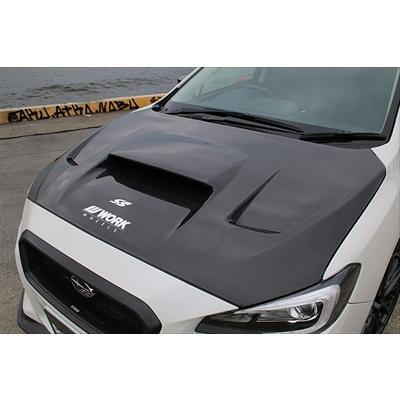 レヴォーグ VM4/VMG D型 ボンネット (ダクト付) FRP製 塗装取付込
