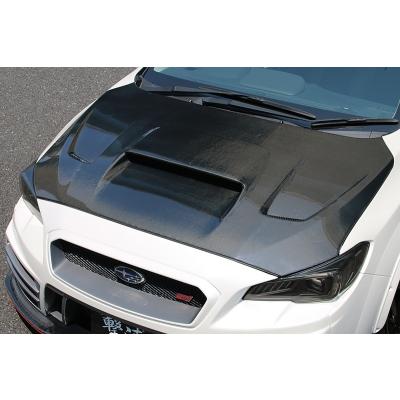 レヴォーグ VM# D/E/F型 ボンネット ダクト付 カーボン製 素地