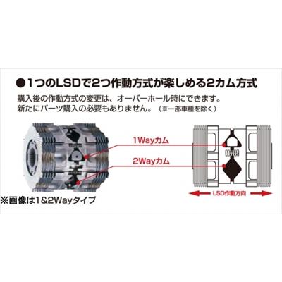 クスコ（CUSCO） S660 JW5 LSD TypeRS 1&1.5WAY (初期設定1.5WAY