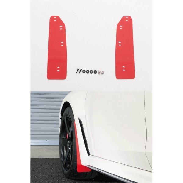 クスコ FL5 シビック タイプR スポーツフラップ レッド : エアロ クスコ FL5 シビック タイプR スポーツフラップ レッド : エアロ