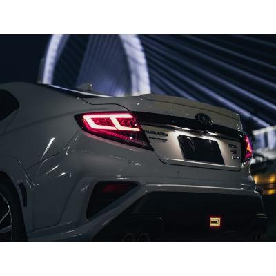 WRX S4 VBH チューブフルLEDテールランプ クリアレンズ/赤バータイプ