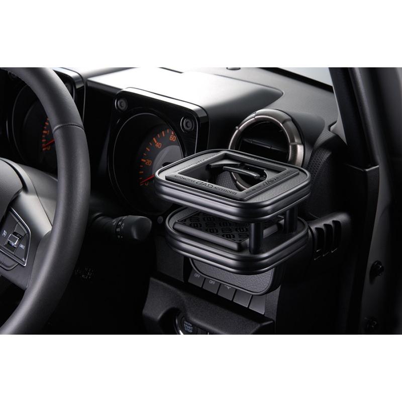 Jb74w ジムニーシエラ D A D フロント ドリンクホルダー For Jb64ジムニー Jb74シエラ専用 運転席 助手席セット マットブラック 本体カラー指定 エアロ カスタムパーツのtoptuner 通販 Paypayモール