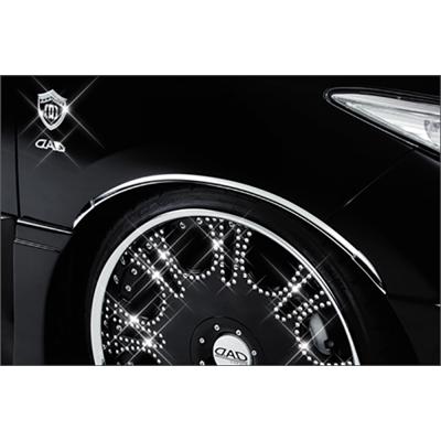 ギャルソン CX-3 ラグジュアリーシンプルフェンダーキット クローム 1