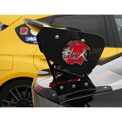 86 ZN6 3D GT-WING 1350mm ワイドマウント付 本体＆翼端板 FRP製 塗装 