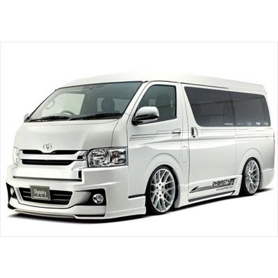 ハイエース 200系 ワイドボディ EXIST BONNET SPOILER : エアロ