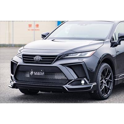 80 ハリアー フロントバンパースポイラー(グリル一体式) LEDレス 塗装 