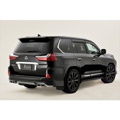 LEXUS LX570 後期 DOUBLE EIGHT スクエア4本出しマフラー サイレント 