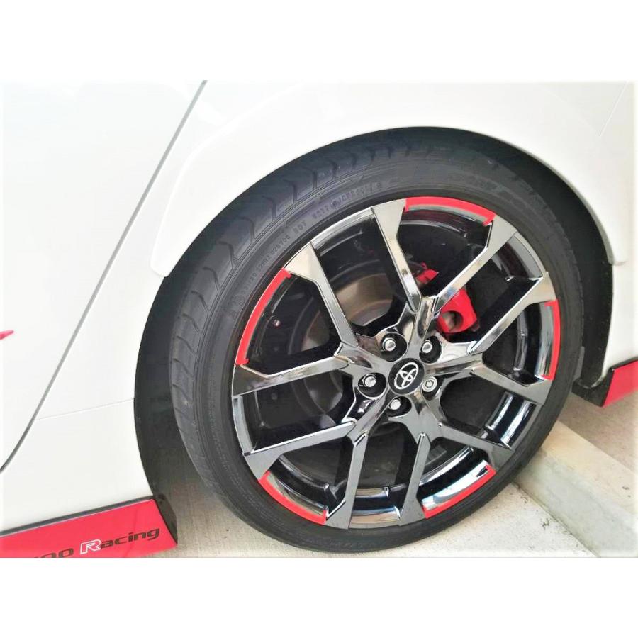 プリウスphv Gr Sport Zvw52 純正ホイール用のリムステッカー22枚入り エアロ カスタムパーツのtoptuner 通販 Paypayモール