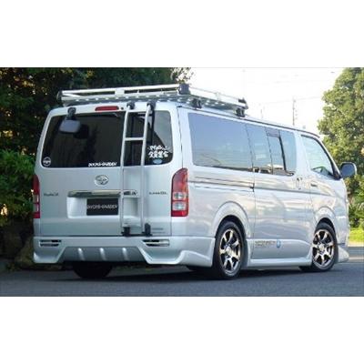ハイエース 200系 リアバンパー 1-2型用 塗装済み : エアロ.カスタム