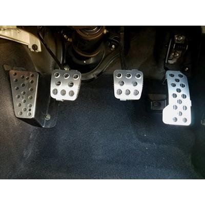 シルビア S15 MT車 アルミペダル4点セット : エアロ.カスタムパーツの