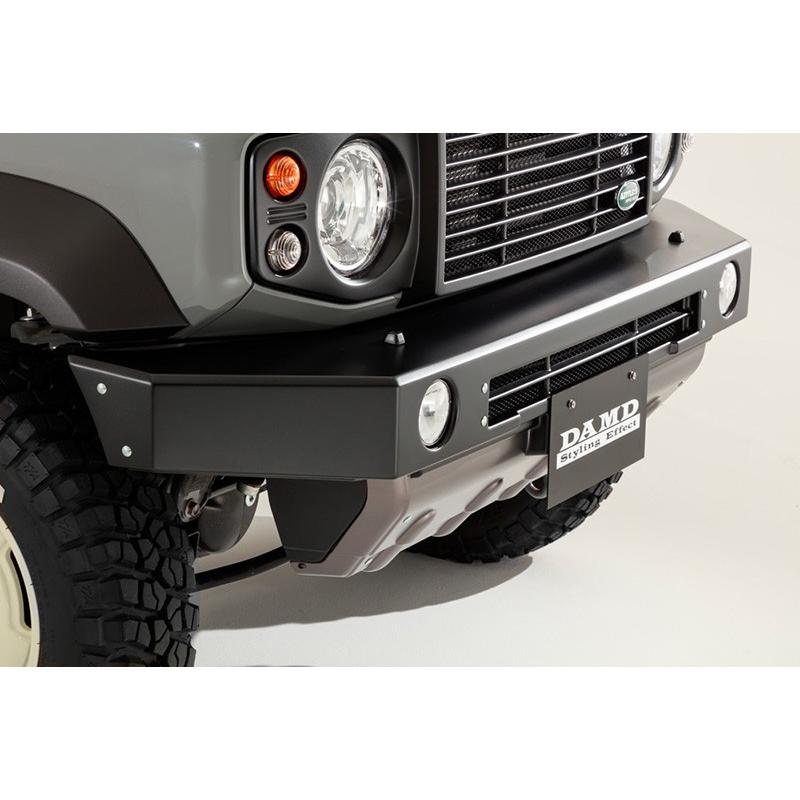 Jb74w ジムニーシエラ Little D フロントバンパー メーカー塗装品 粗目マットブラック エアロ カスタムパーツのtoptuner 通販 Paypayモール