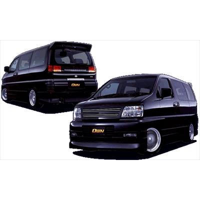 E50 ELGRAND 後期 IMPERIAL ルーフスポイラー 塗装取付込 : エアロ 