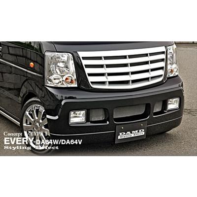 エブリイワゴン DA64W 前期 Concept B TYPE1 フロントバンパー（単体