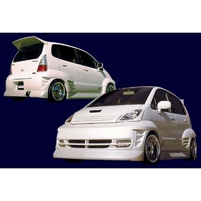 MF21 MRワゴン用エアロ MF21S MR WAGON IMPERIAL 3点キット 塗装取付込 : エアロ.カスタム