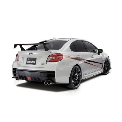 VAG VAB WRX S4/STI サイドスカートエクステンション カーボン クリア