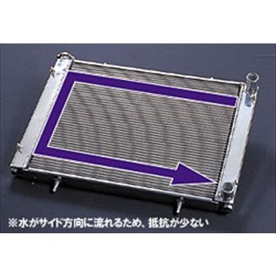 スカイライン GT-R BNR32 サイドタンク式アルミラジエター : エアロ