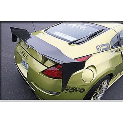 フェアレディZ Z33 350Z 3D カーボンリアウイング クリア塗装済み 