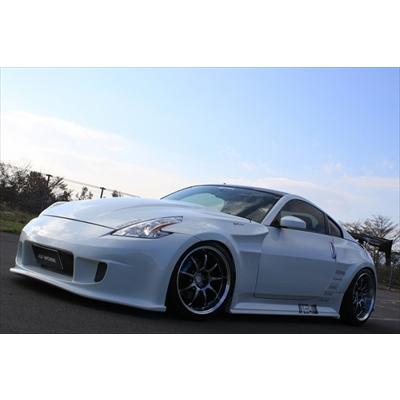 フェアレディZ Z34 フロントバンパー 塗装取付込 : エアロ.カスタム