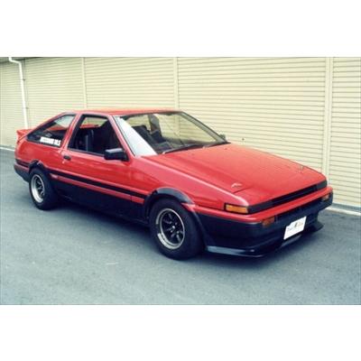 AE86 トレノ FRONT LIP SPOILER 後期 塗装取付込 : エアロ.カスタム 
