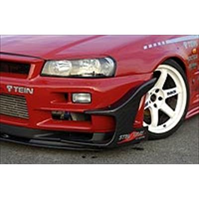 BNR34 純正バンパー用フロントカナード スティングレー : エアロ