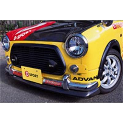DーSPORT ミラジーノ L700 フロントリップスポイラー カーボン クリア