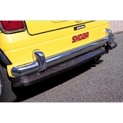 DーSPORT ミラジーノ L700 リヤアンダースポイラー カーボン クリア