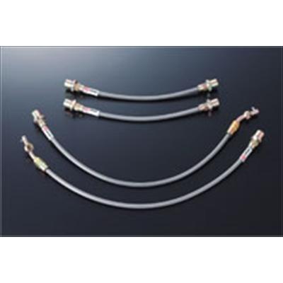 DーSPORT ミラジーノ L700 ステンメッシュブレーキホース 2WD車用