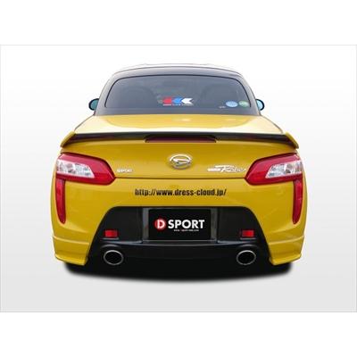 DーSPORT コペン ローブ LA400K トランクスポイラー カーボン製 塗装済