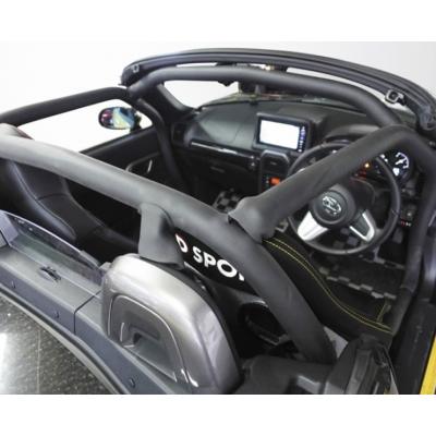 DーSPORT コペン LA400K DRS ロールバー 4点式サイバー 無 : エアロ 