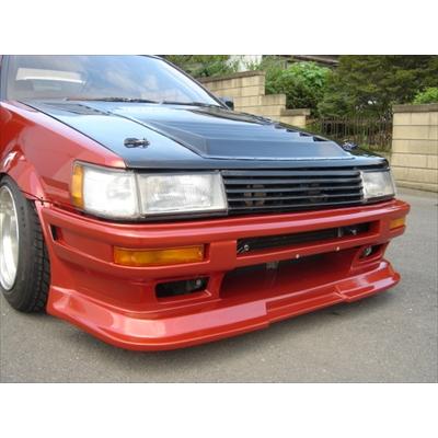 AE86 後期レビン フロントバンパータイプ2 塗装済み : エアロ.カスタム 