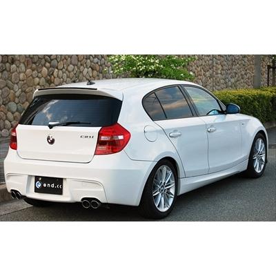 BMW 1 Series E87 リアディフューザー（左右出し）カーボン : エアロ