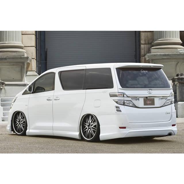 けます ヴェルファイア Crave Rear Spoiler エアロ カスタムパーツのtoptuner 通販 Paypayモール