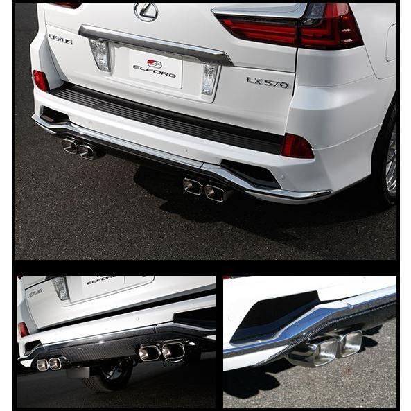 高知インター店 Lexus Lx570 後期 モデリスタエアロ装着車 左右4本出しマフラー カーボンパネルキット 公式の Korlaobkk Com