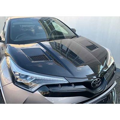 CHR 前期 ZYX10/NGX50 軽量エアロボンネット タイプ2 FRP仕様 塗装取付