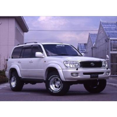 LANDOCRUISER 100 60mmワイド オーバーフェンダー 塗装取付込 : エアロ