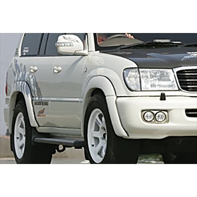 30mmワイド オーバーフェンダー ランドクルーザー 100 VXリミテッド 前期 ノーマルバンパー用