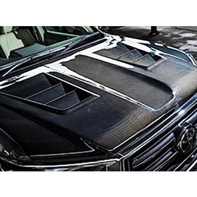 ランドクルーザー プラド 150系 後期 軽量エアロボンネット 部分