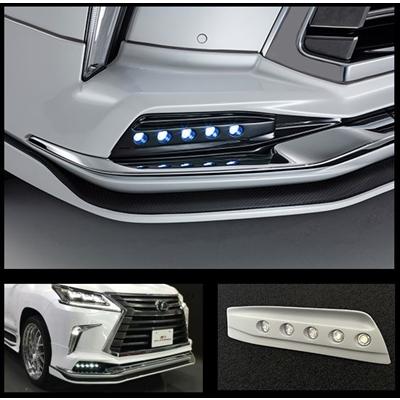 LEXUS LX570 後期 モデリスタエアロ装着車 LEDデイランプパネル