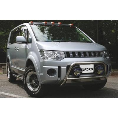 デリカ D:5 前期 ルーフマーカーランプ スモークタイプ : エアロ