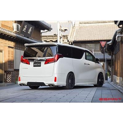 ぶたきむち様】アルファード 30系 後期 TRD リヤバンパースポイラー 美