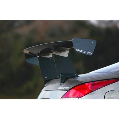 z33についてたカーボンウィング フェアレディZ Z33 GTウイング651 ウェットカーボン製 1700mm : エアロ