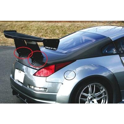 Z33専用ベース付 GTウイング 052 1640mm タイプ FRP製 : エアロ